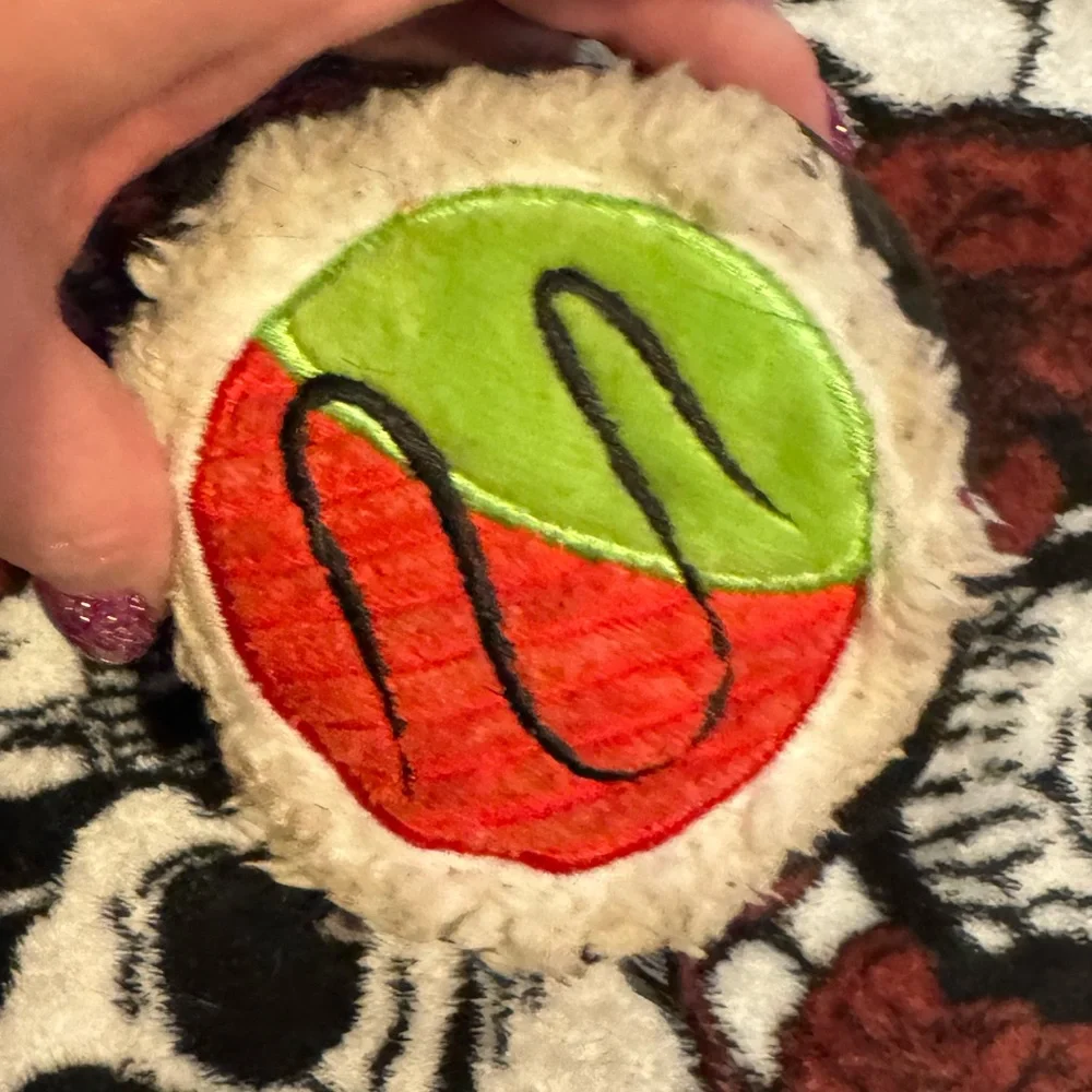 Bark Box Super Chewer L Rip & reveal Sushi Dog Toy